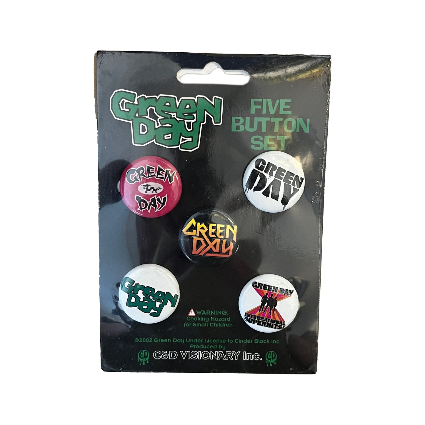 Greenday Badge Set Deadstock