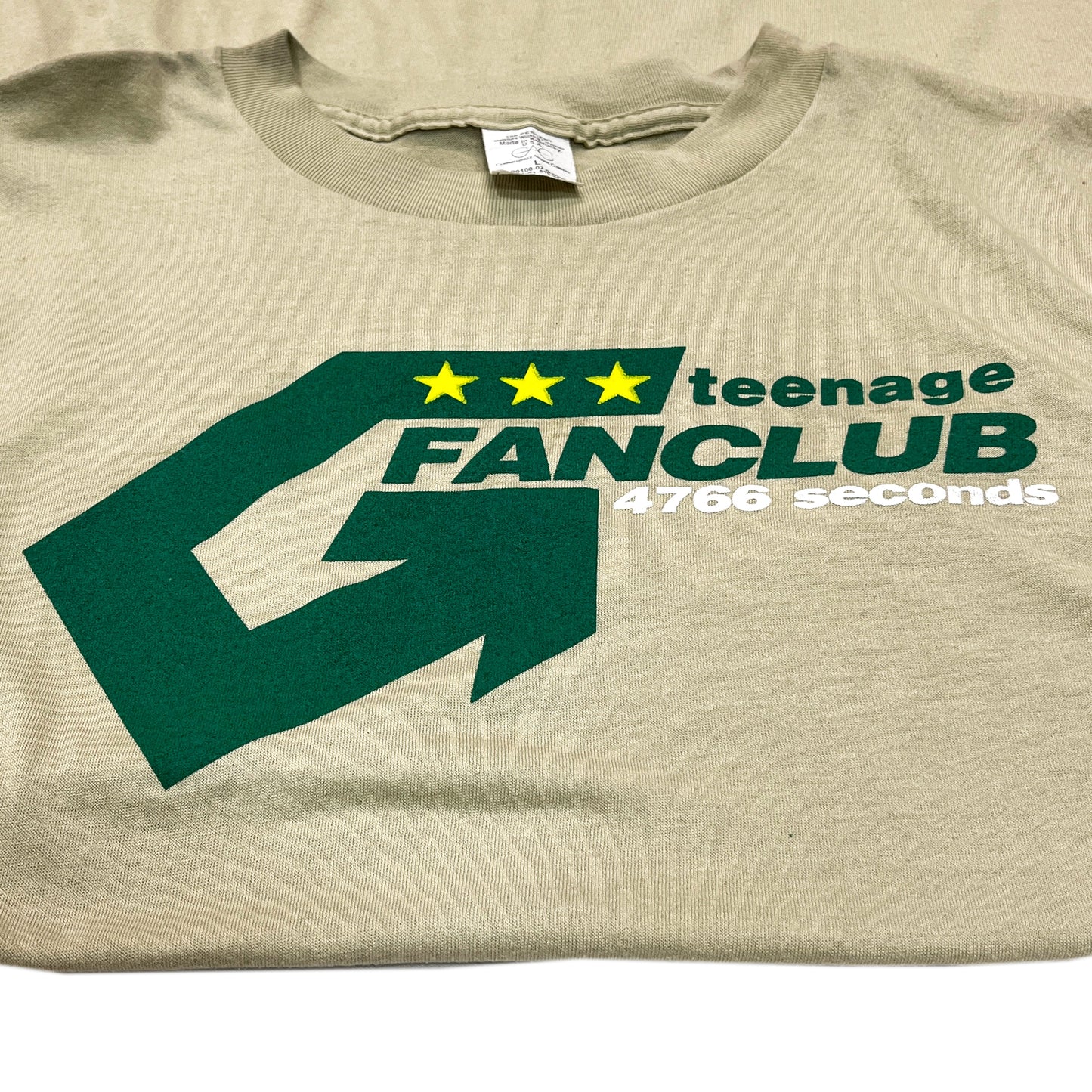 00's CAC Teenage Fanclub "4766 seconds" T Size (L)