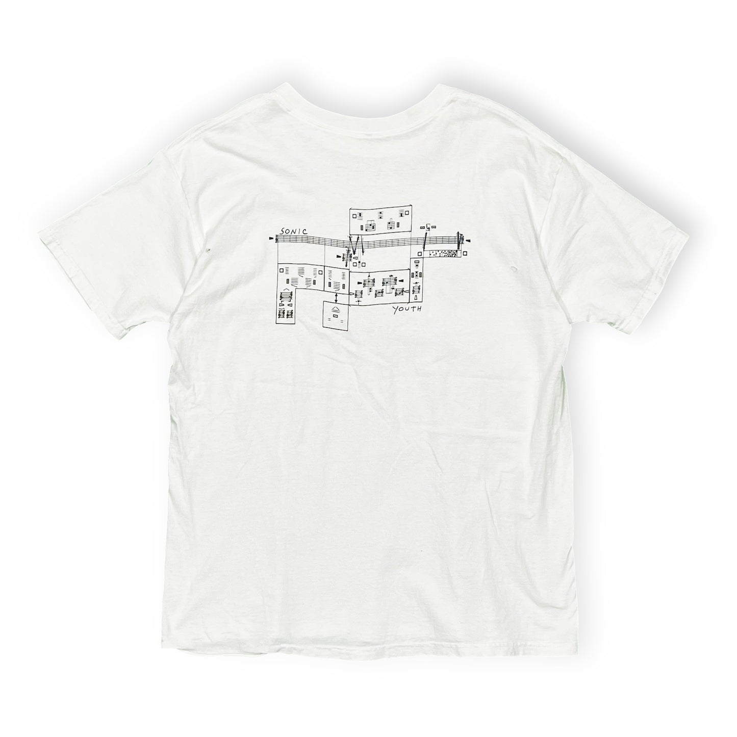 90's UnKnown Sonic Youth T Size (XL)位