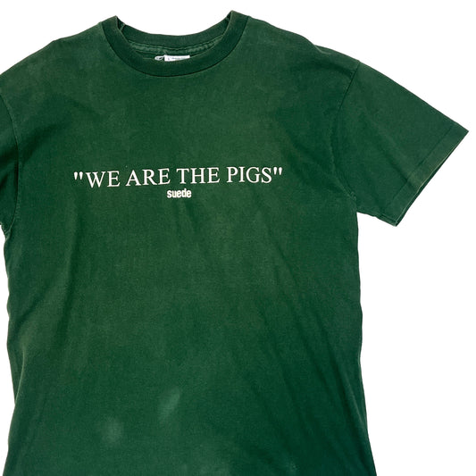 90's SCREEN STARS Suede "WE ARE THE PIGS" T Size (L)