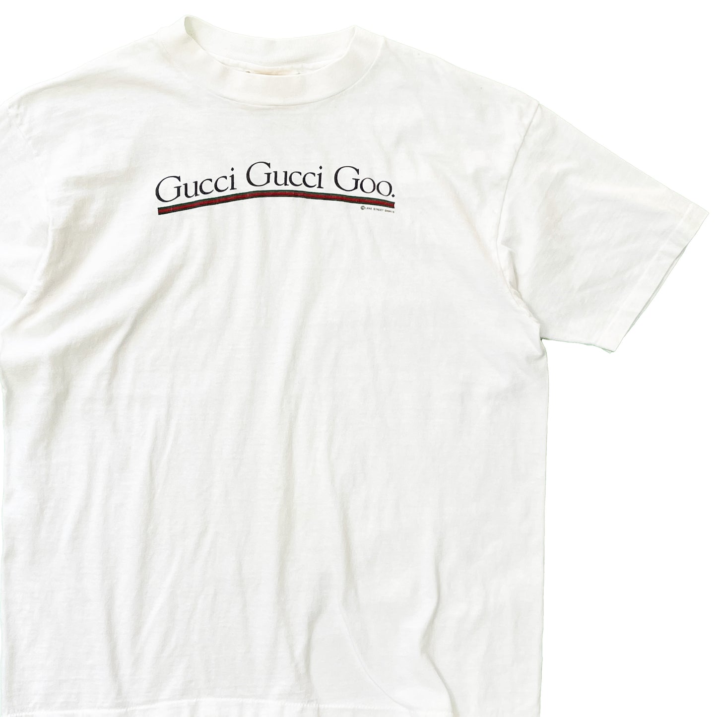 90's Gucci Boot "Gucci Gucci Goo" T Size (L)位