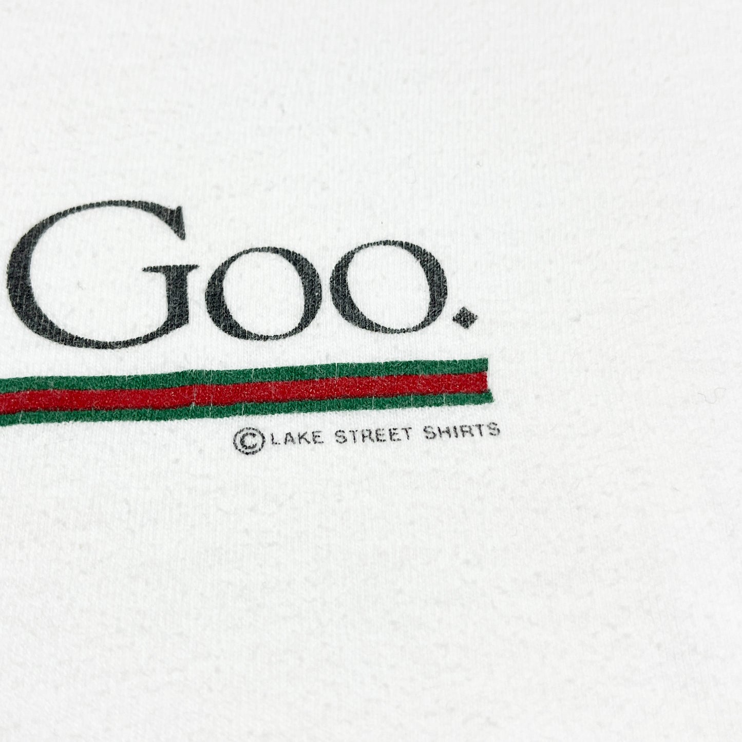 90's Gucci Boot "Gucci Gucci Goo" T Size (L)位