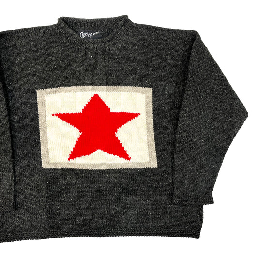 エクアドル製 Star Hand Knit Size (One Size)