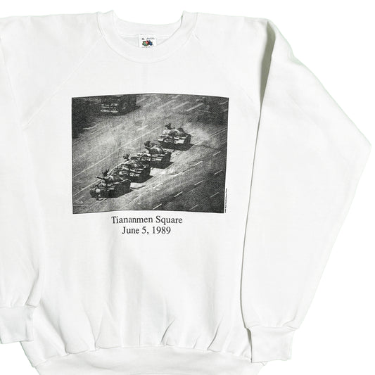 90's FRUIT OF THE LOOM 天安門事件 Sweat Size (XL) Deadstock