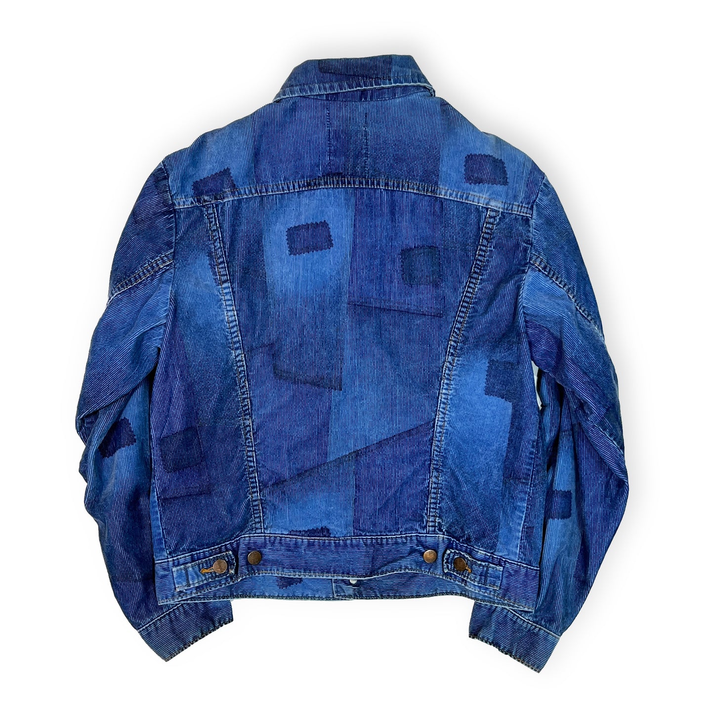 70's Wrangler Patchwork Print Cords JKT Size (38)