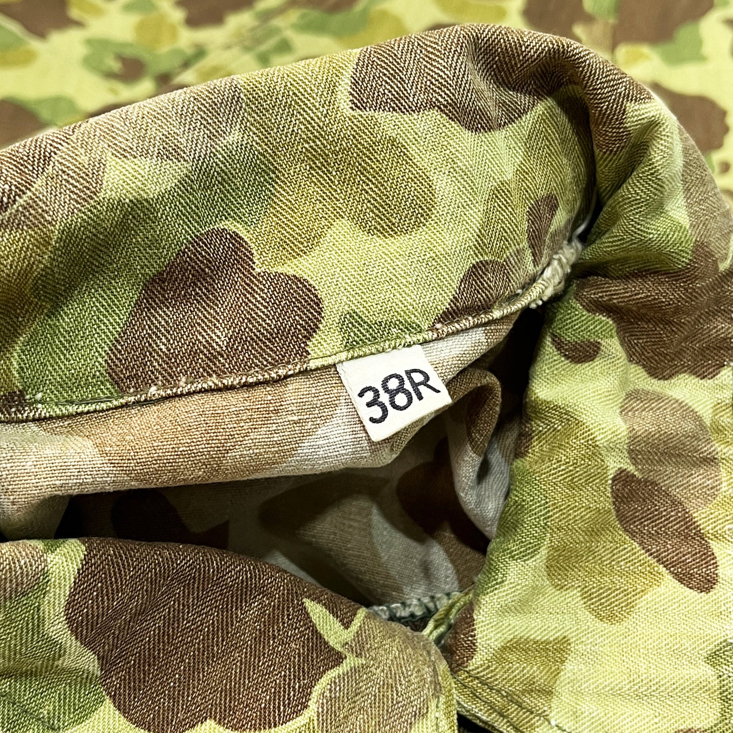 40's US.ARMY Duckhunter Camo HBT JKT Size (38R)