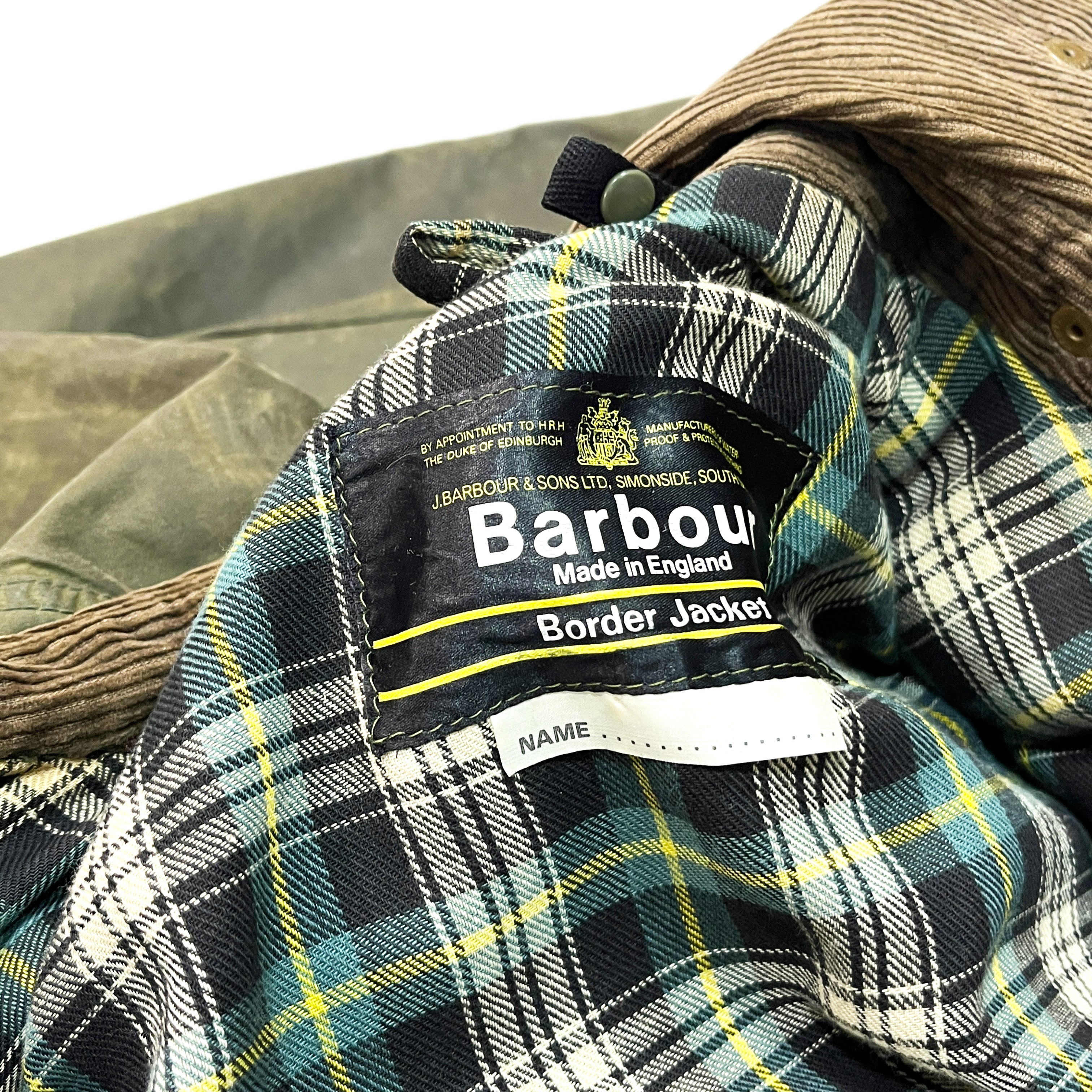 70s Barbour S.Bコート 1クラウン バブアー 42 英国製 フードイギリス