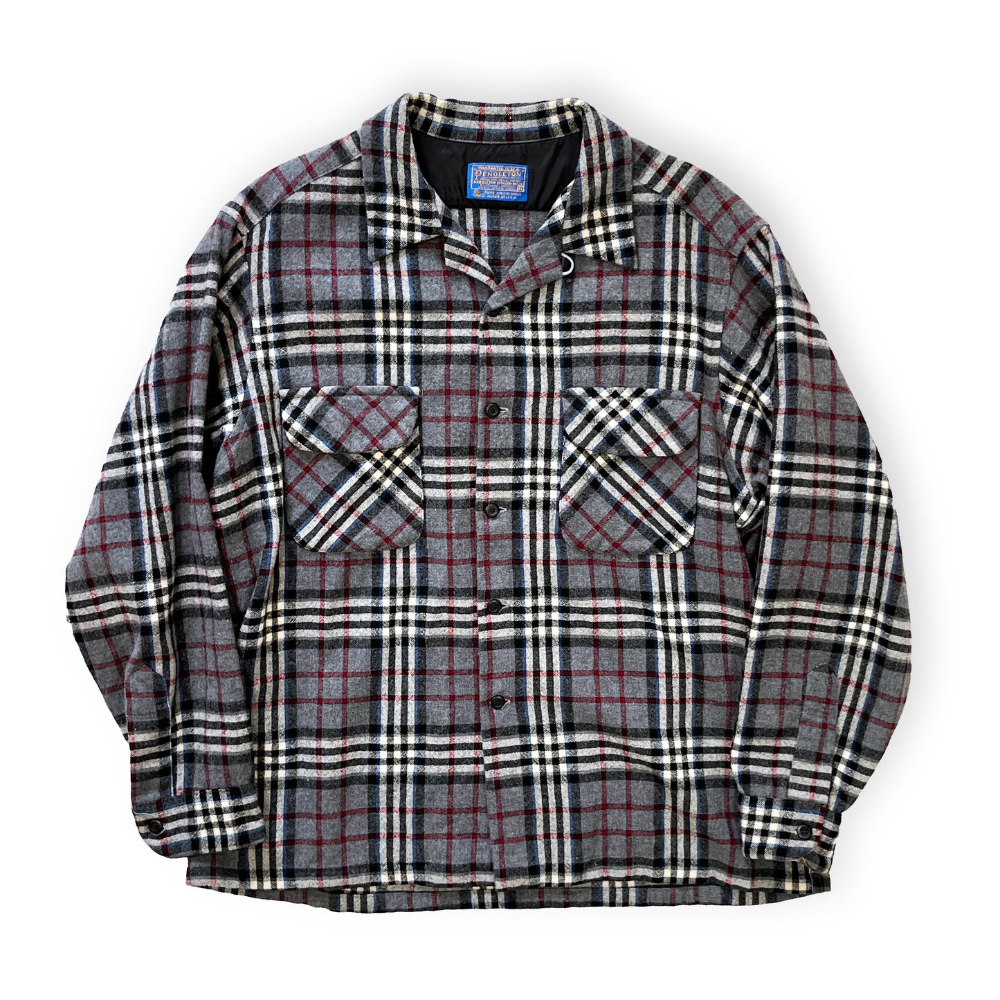 70's Pendolton Wool Check SH Size (XL)