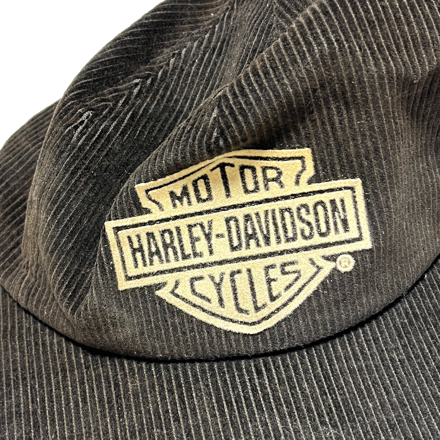 アメリカ製 Harley-Davidson Corduroy Cap Size (Free)