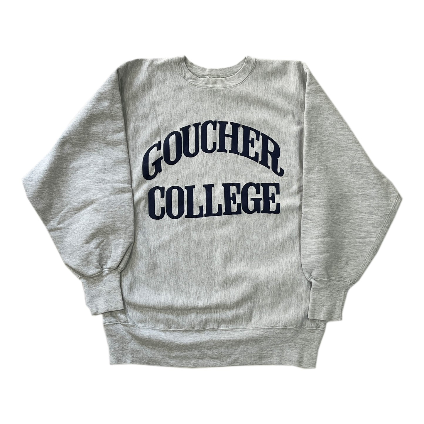 90's Champion R/W "GOUCHER COLLEGE" Size (XL)