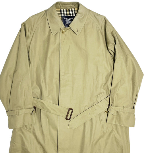 80's Burberry Rider Coat 1枚袖 100%コットン Size (48LONG)