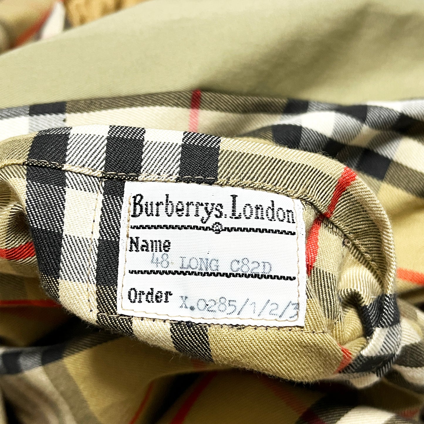 80's Burberry Rider Coat 1枚袖 100%コットン Size (48LONG)