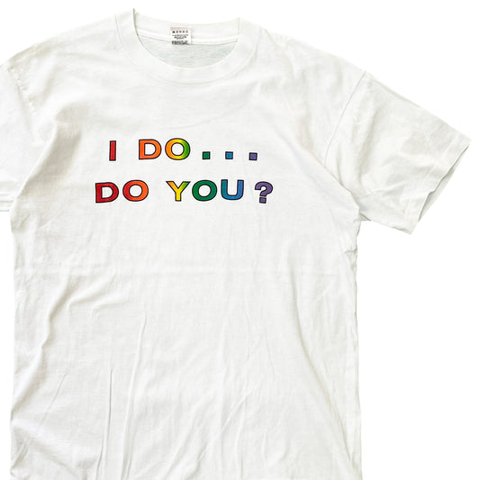 90's FRUIT OF THE LOOM Message T Size (L)