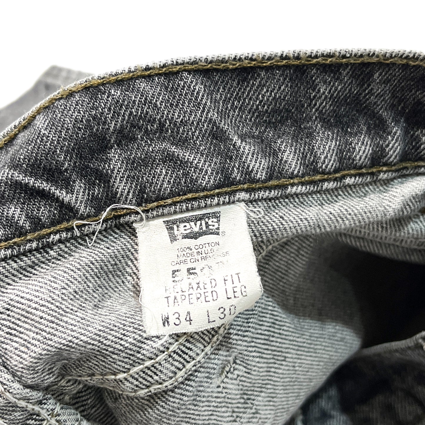 90's Levi's 550 Black Denim PT Size (W33 L30)位