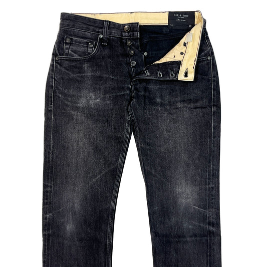 Rag & Bone Black Denim Skinny PT Size (W31 L30)位