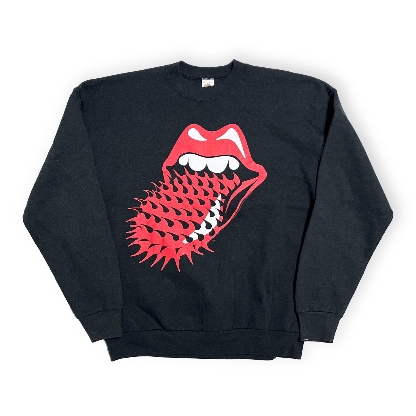 90's FRUIT OF THE LOOM Rolling Stones Sweat Size (XL)