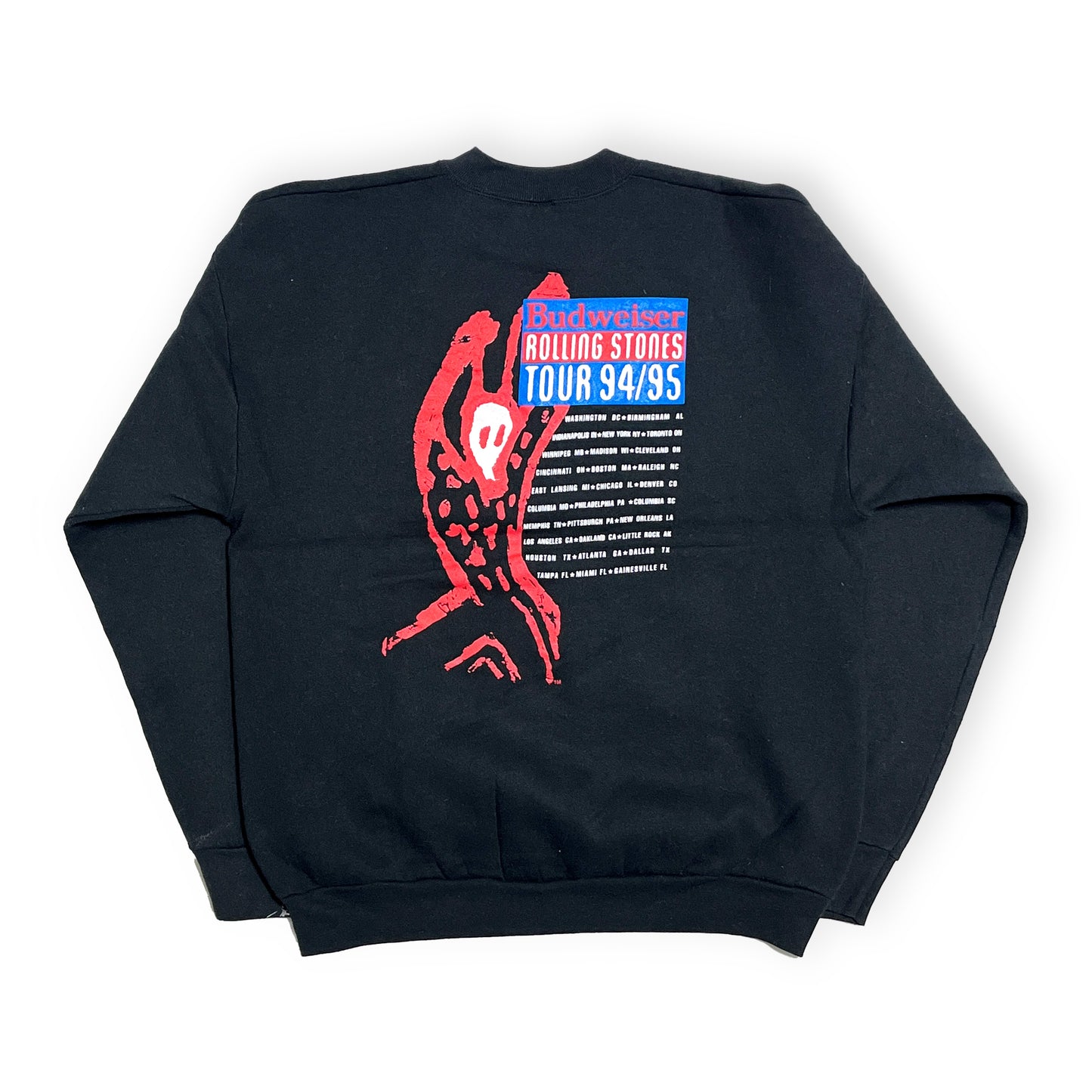 90's FRUIT OF THE LOOM Rolling Stones Sweat Size (XL)