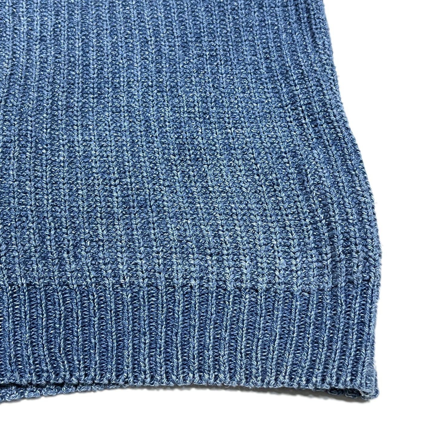 LANDS' END Indigo Cotton Knit Size (L)位