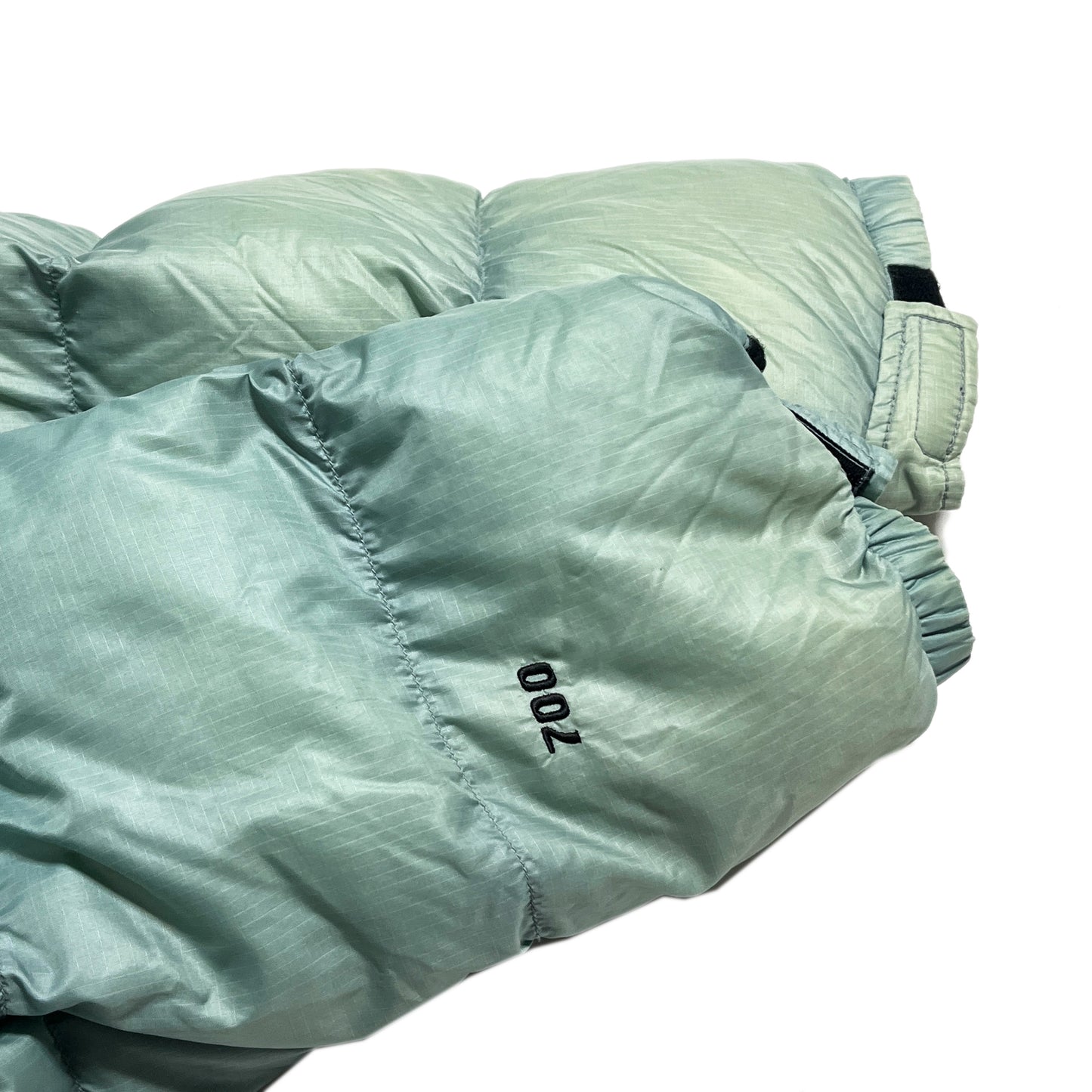 90's North Face Nuptse JKT "Ice Teal" Size (L)