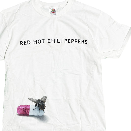 10's FRUIT OF THE LOOM Red Hot Chili Peppers T Size (L)