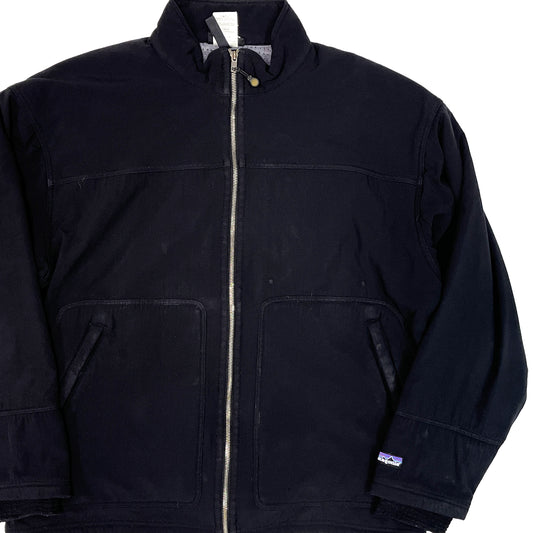 04s パタゴニア Patagonia ボイラープレートジャケット XL 平置き 1 黒色 ファスナー ポケット Patagoniaタグ