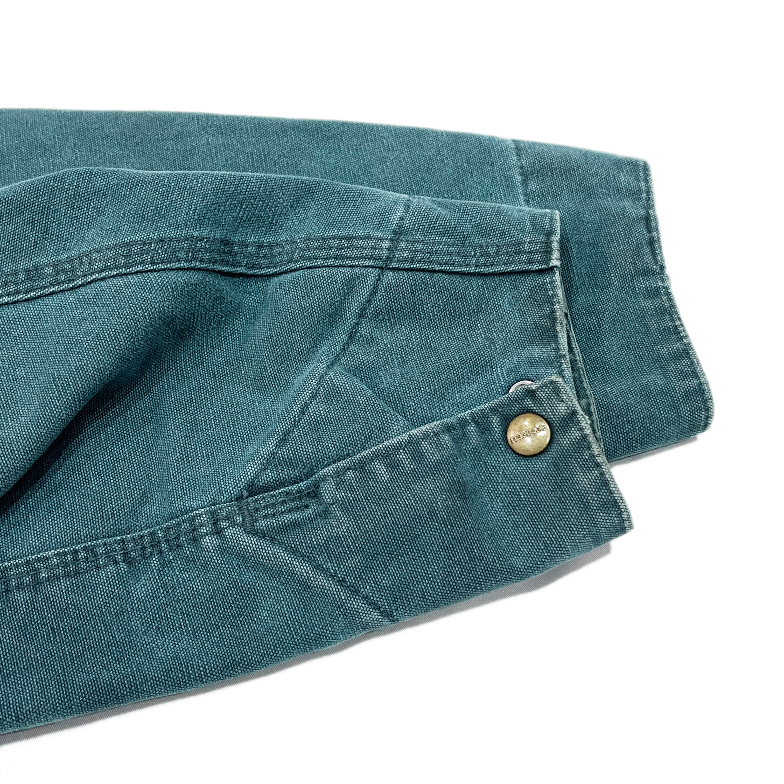 80s カーハート Carhartt デトロイトジャケット ハンターグリーン XL