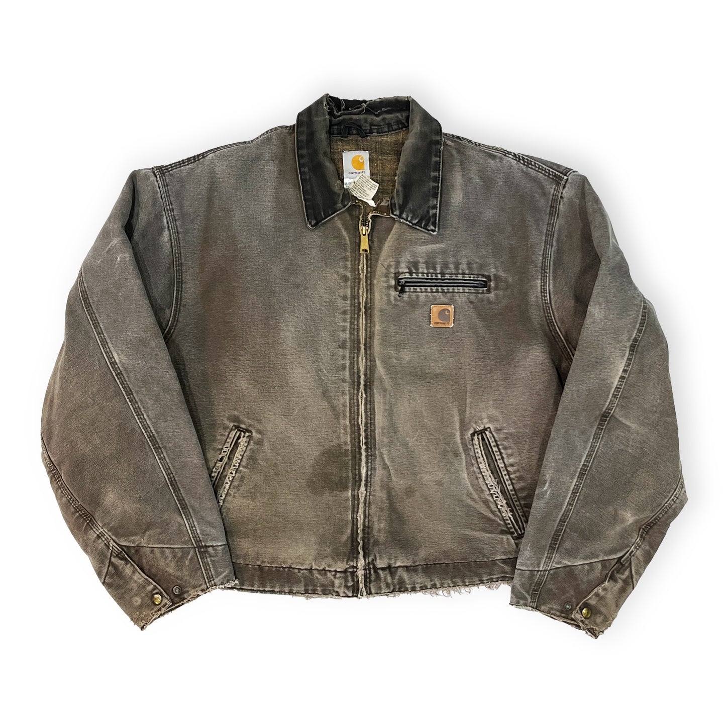 メキシコ製 Carhartt DETROIT JKT ブラウン Size (2XL)