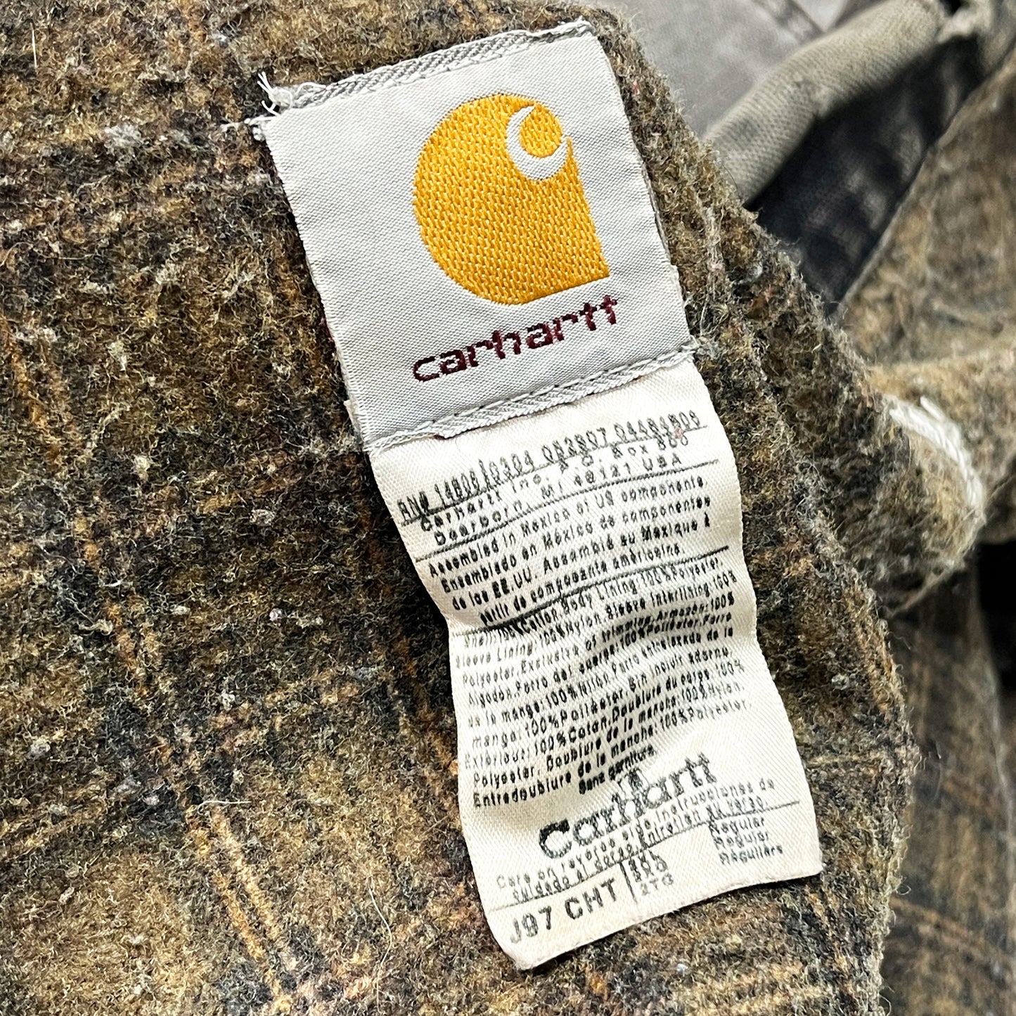 メキシコ製 Carhartt DETROIT JKT ブラウン Size (2XL)