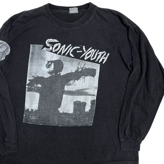 90's Euro Sonic Youth L/S T Size (L)位