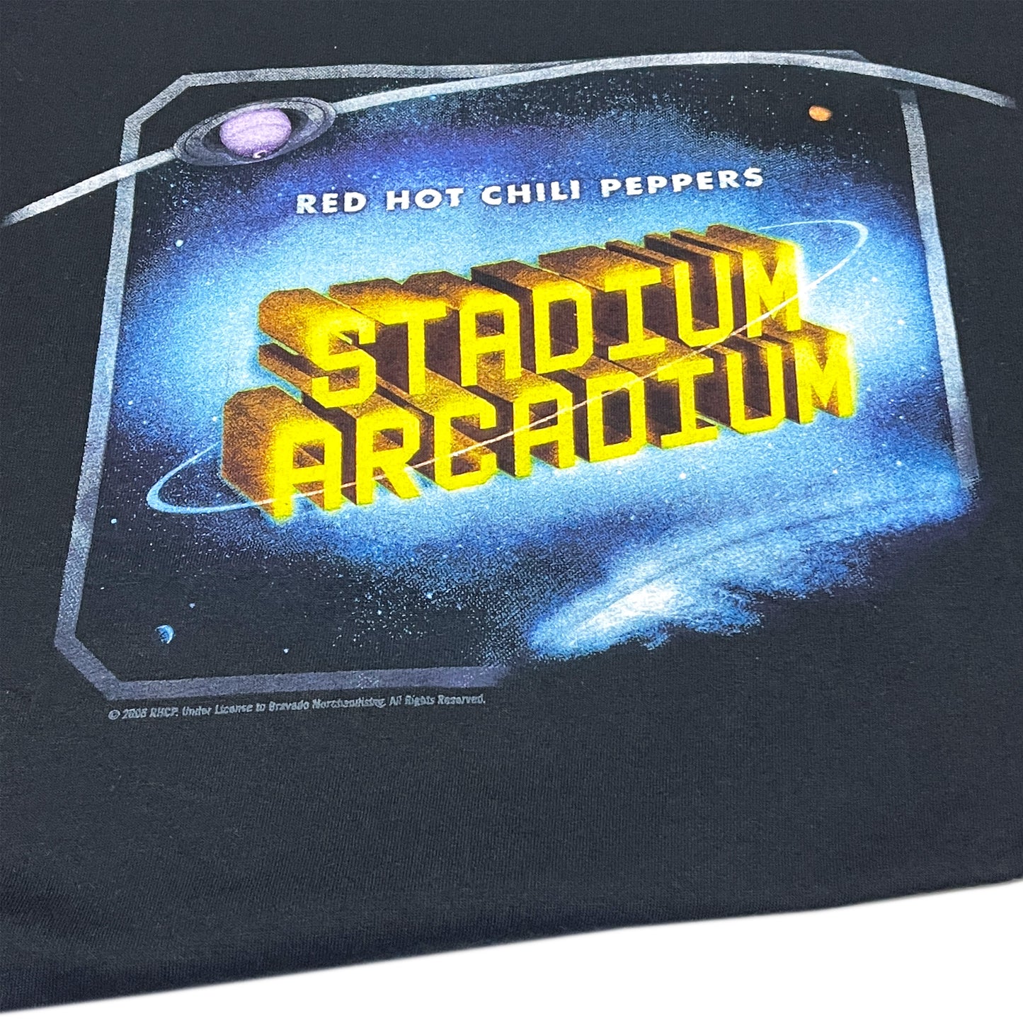 00's Giant Red Hot Chili Peppers T "STADIUM ARCADIUM" Size (L)