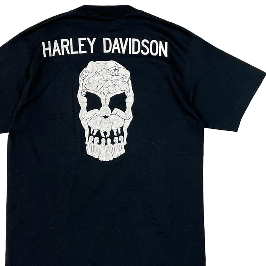 80's〜 UnKnown Harley Davidson T Skull Size (M)位