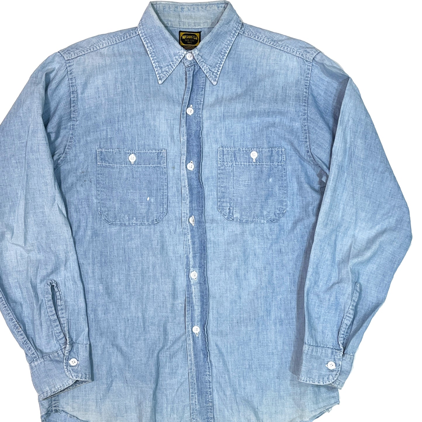 60's Washington Dee Cee Chambray SH Size (L)位