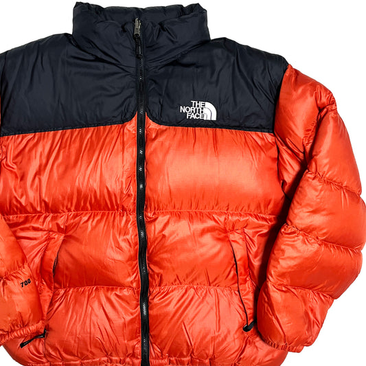 90's North Face Nuptse JKT "Mango Orange" Size (XXL)