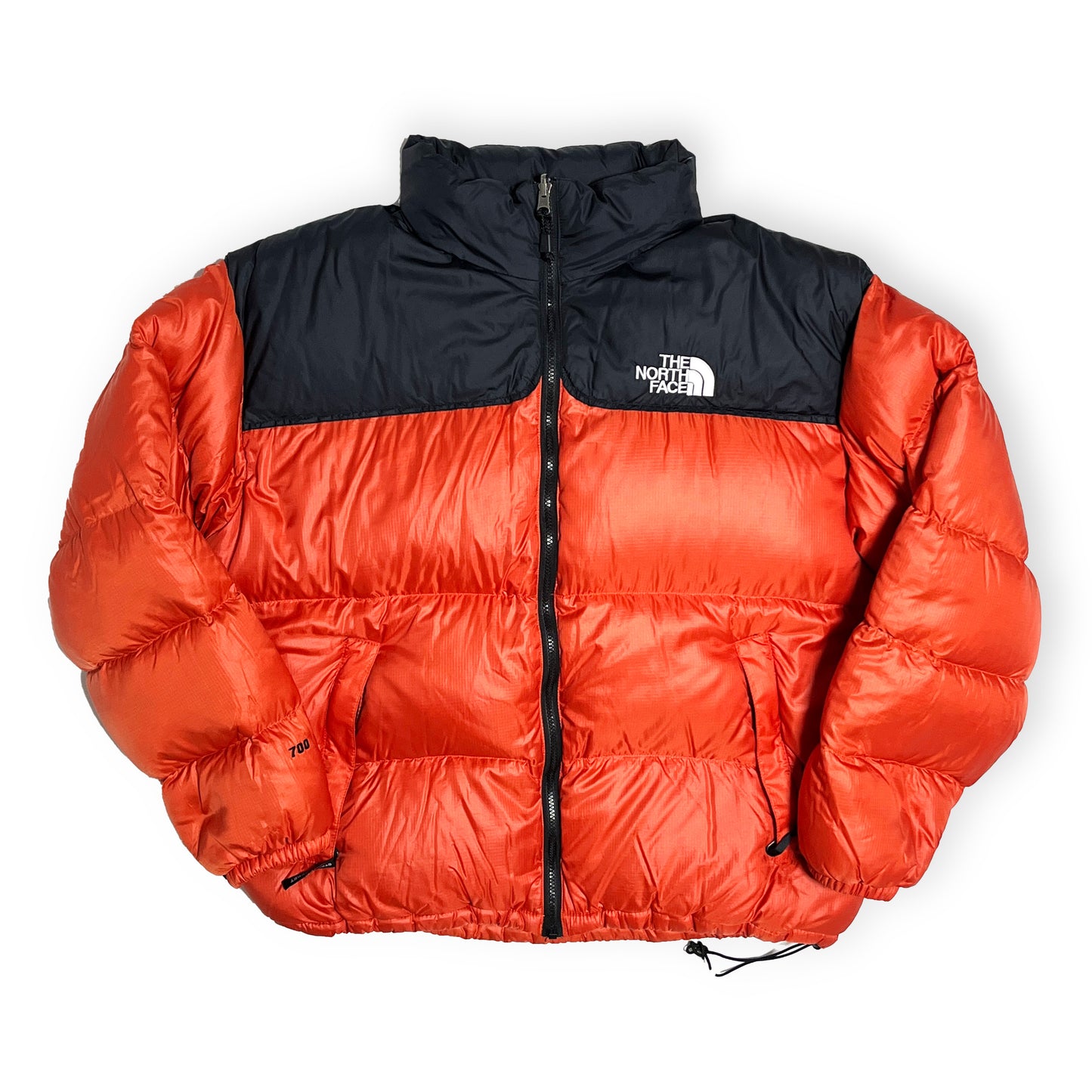 90's North Face Nuptse JKT "Mango Orange" Size (XXL)