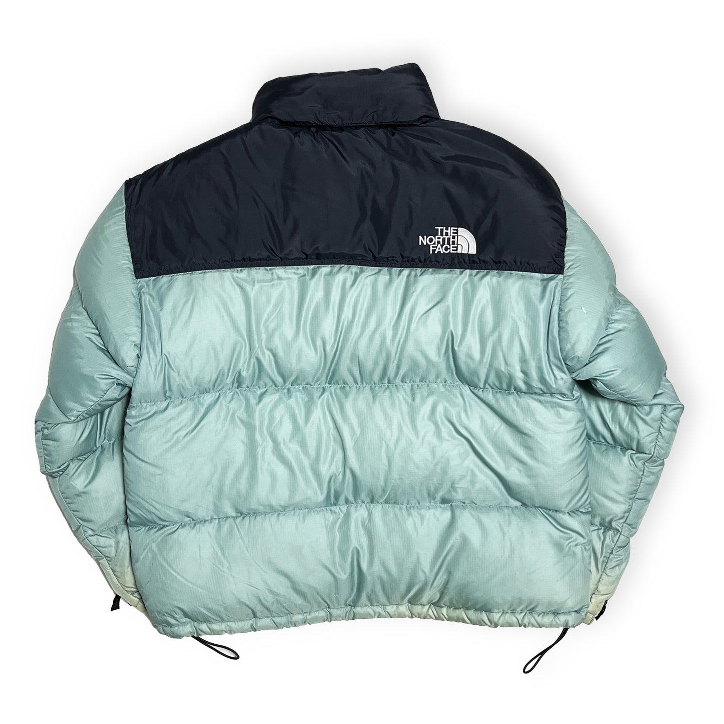 90's North Face Nuptse JKT "Ice Teal" Size (XL)