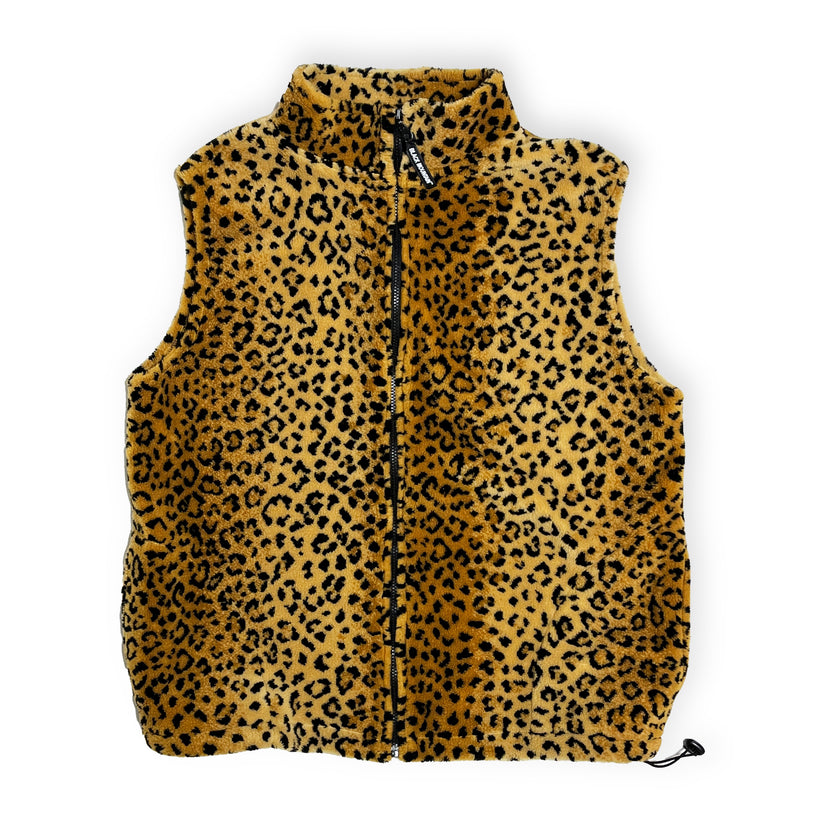 90's Black Mountain Vest Leopard Szie (XL) frgeek