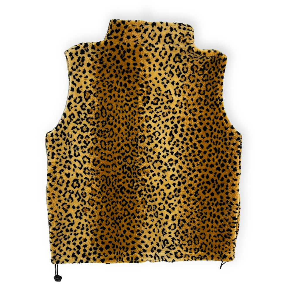 90's Black Mountain Vest Leopard Szie (XL) frgeek