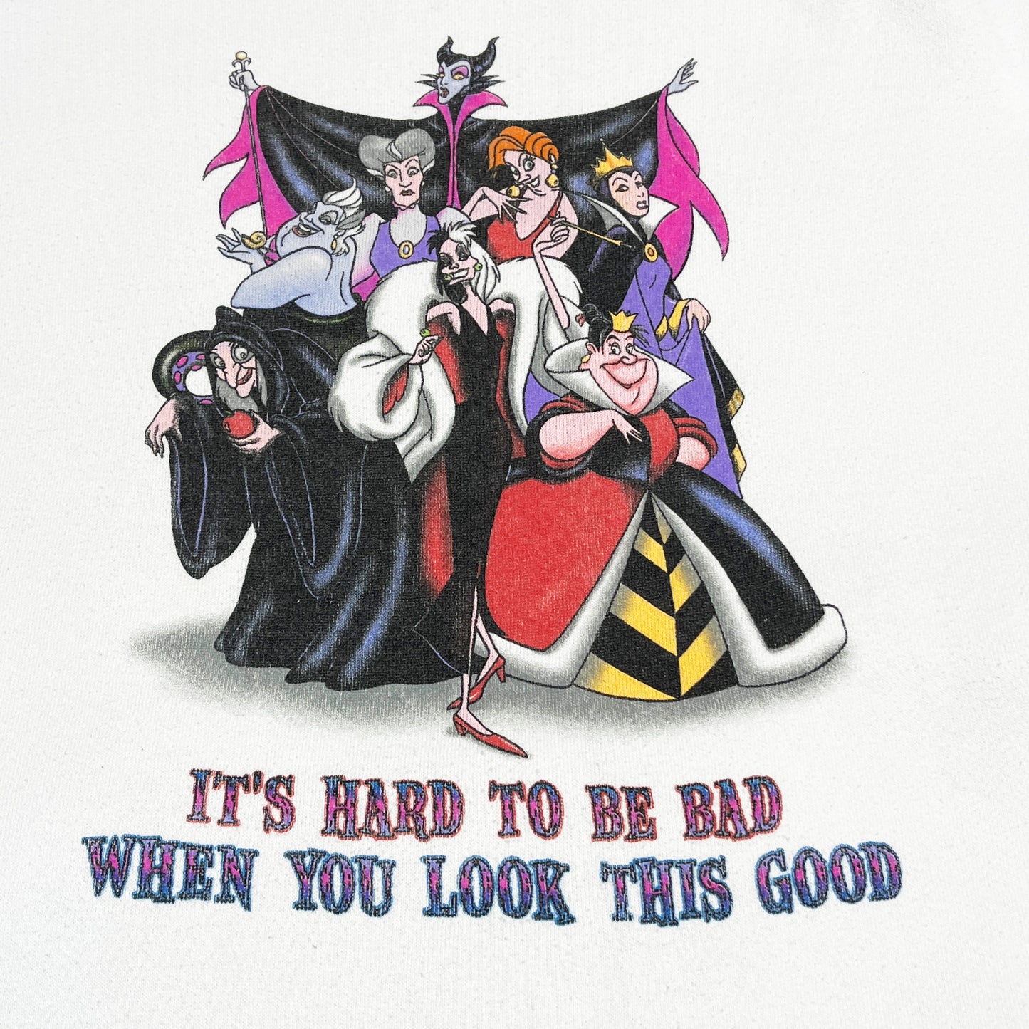 90's Disney Villans Sweat Size (One Size Fits All)