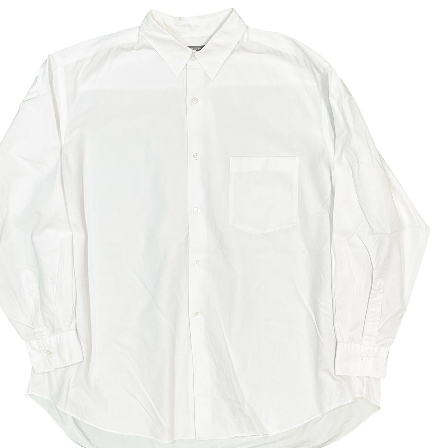 Comme des Garcons Homme White L/S SH Size (L)位