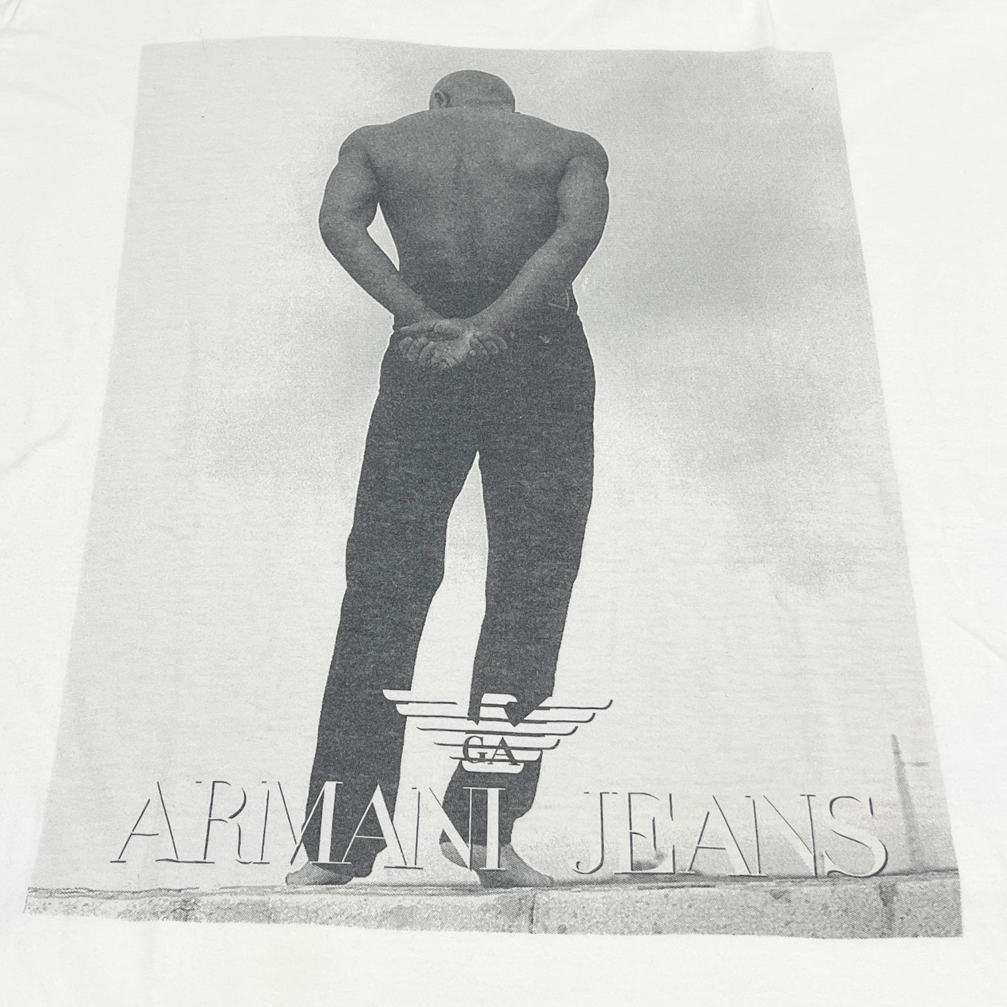 90's Armani Jeans Photo T Size (L)