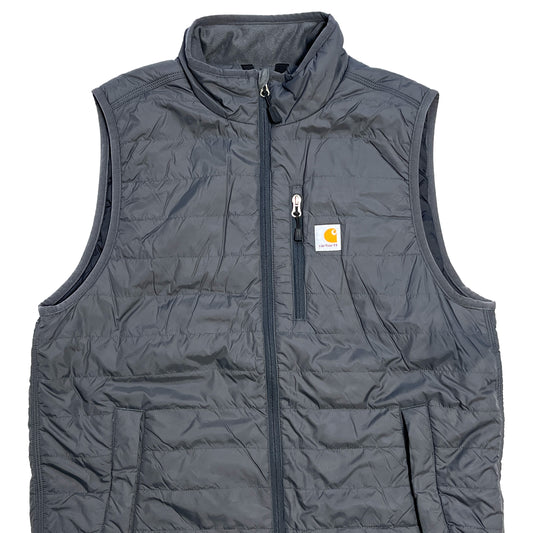 9 ベトナム製 Carhartt Nylon Vest グレー Size (L)