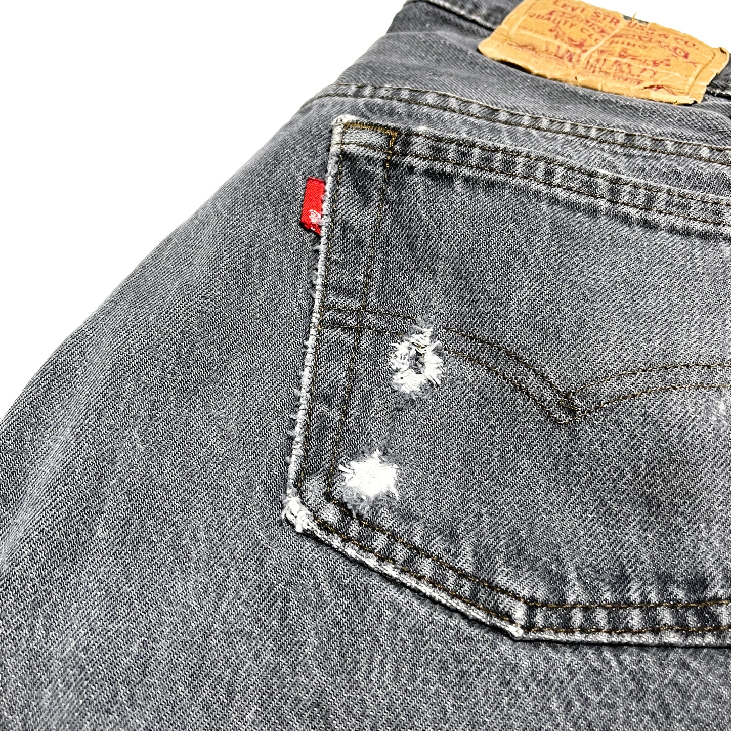 80's Levi's 501 Black Denim PT Size (W30 L32)位