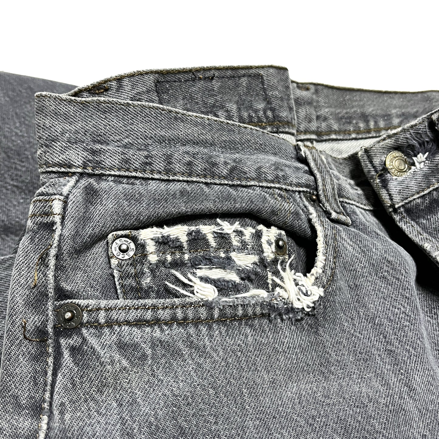 80's Levi's 501 Black Denim PT Size (W30 L32)位