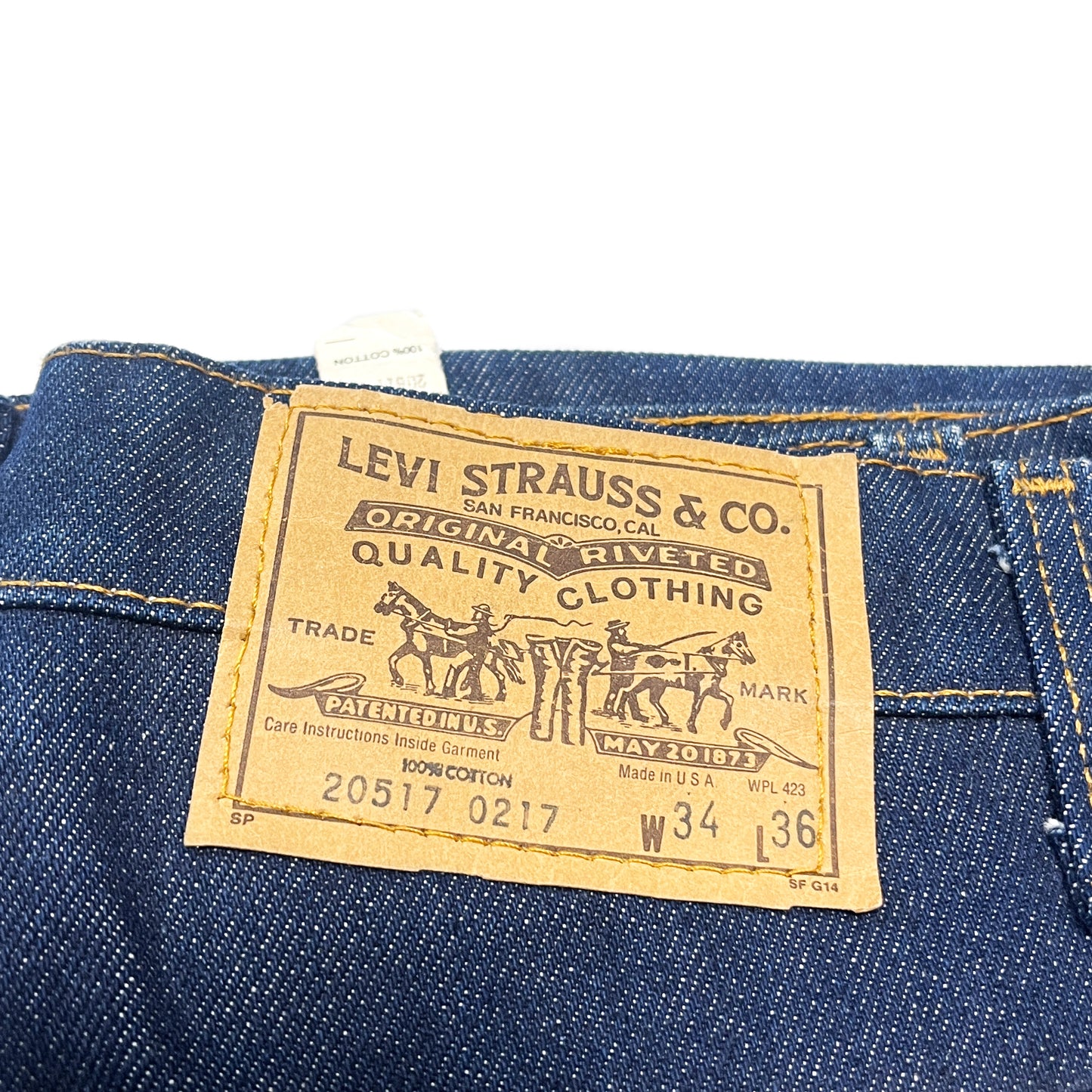 80's Levi's 517 Denim PT Size (W34 L37)位 Deadstock