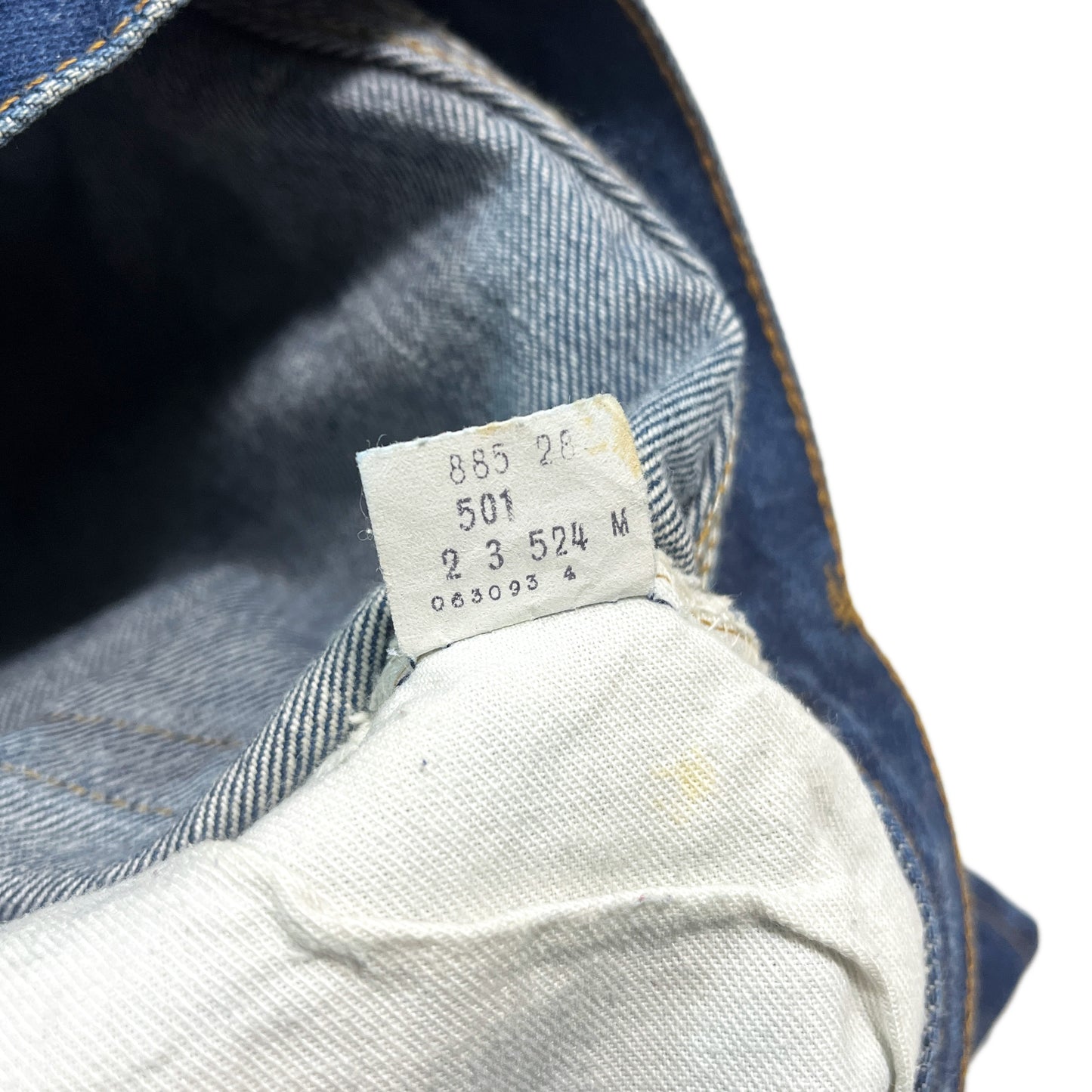 80's Levi's 501 Denim PT 赤耳 濃紺 Size (W34 L31)位