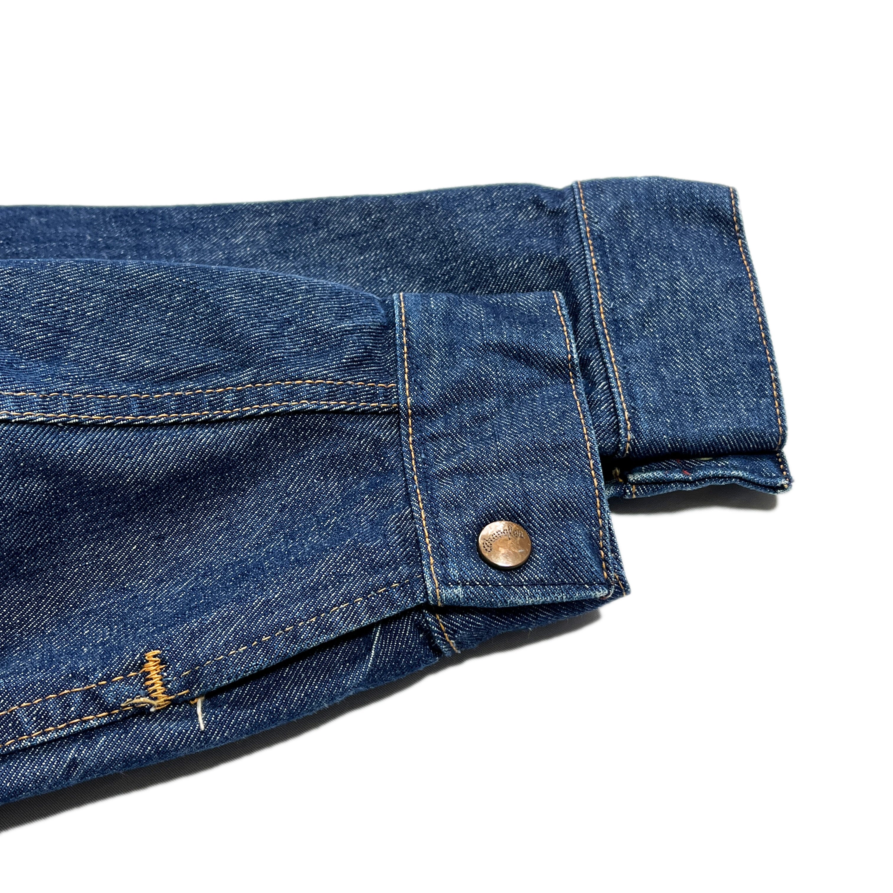 60s ラングラー Wrangler 11MJZ デニムジャケット 42 ヴィンテージ古着