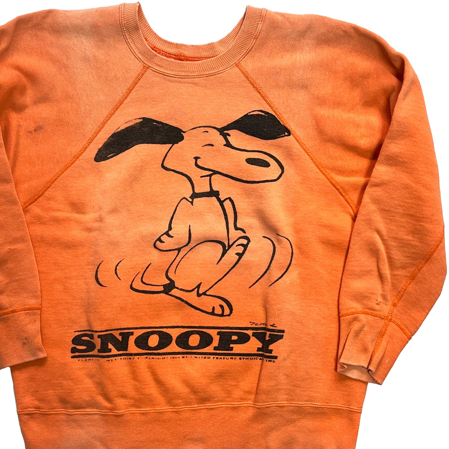 60's Snoopy Sweat Size (M)位 レア！