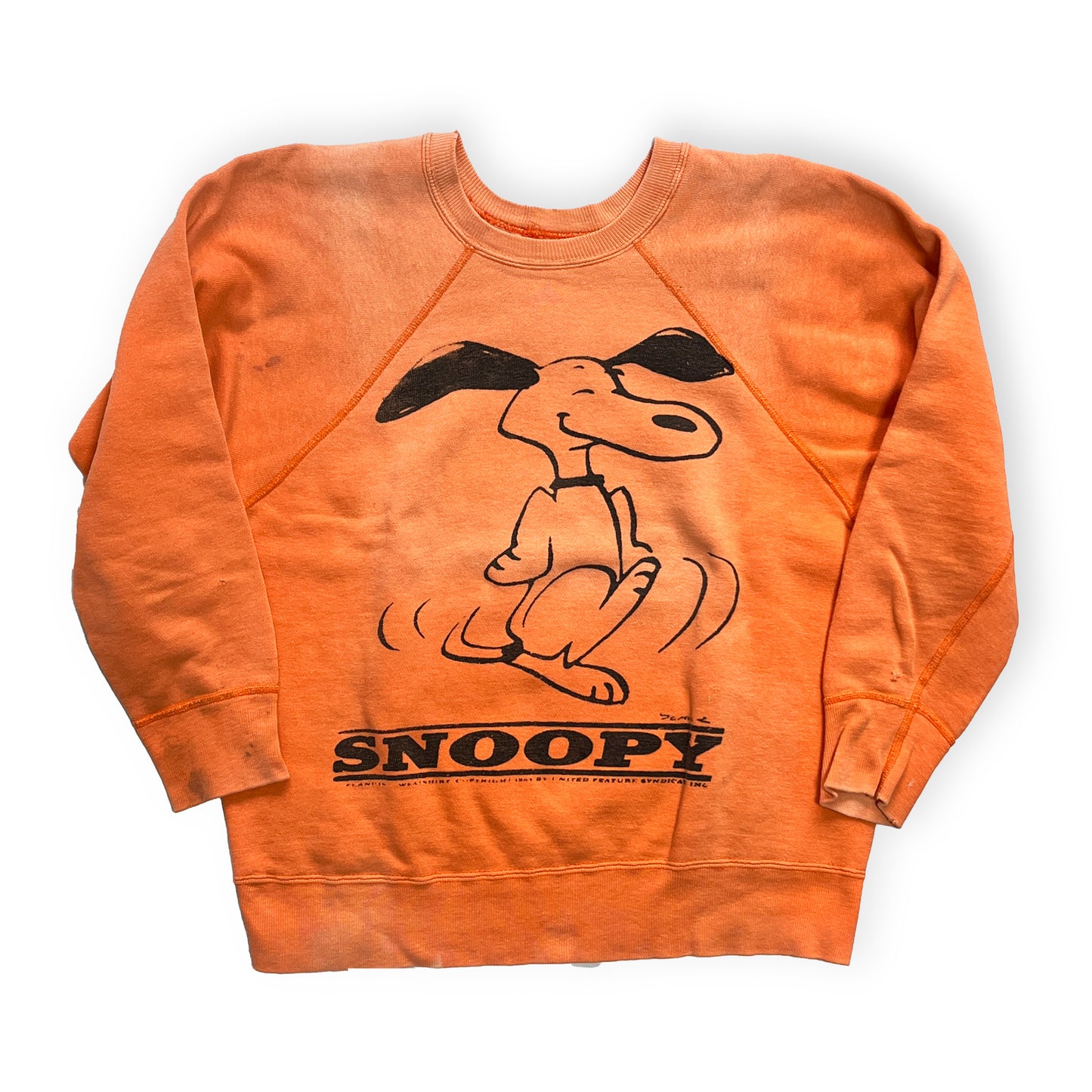 60's Snoopy Sweat Size (M)位 レア！