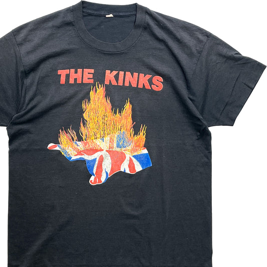 80's SCREENSTARS The Kinks T Size (L)位