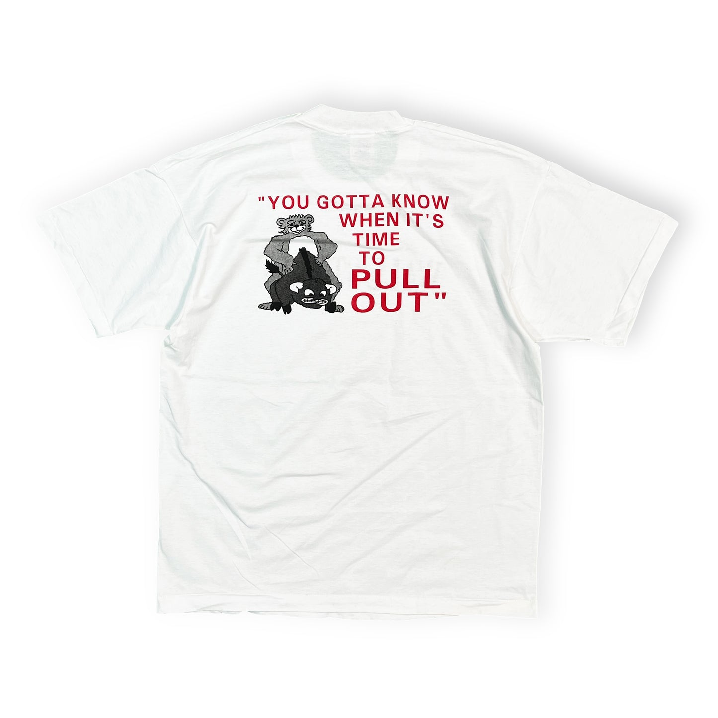 90's FRUIT OF THE LOOM WALL STREET T Size (XL)